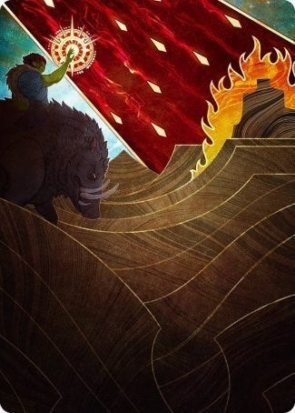 Image for Stone Rain Art Card (Art Series: Strixhaven) (77) - Magic: The Gathering