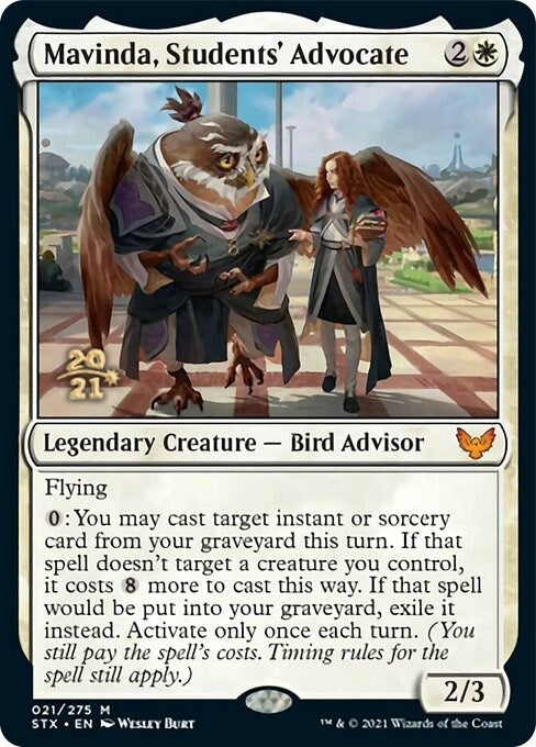 Image for Mavinda, Students' Advocate (Prerelease Cards) (21) - Magic: The Gathering