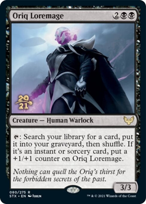 Image for Oriq Loremage (Prerelease Cards) (80) - Magic: The Gathering