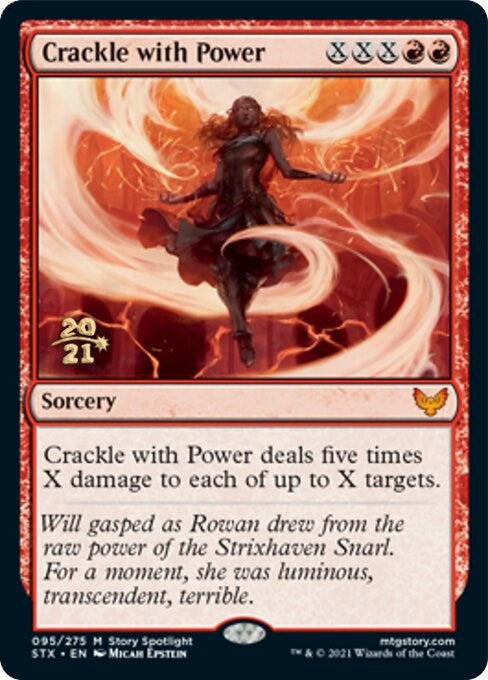 Image for Crackle with Power (Prerelease Cards) (95) - Magic: The Gathering
