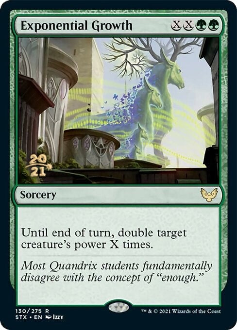 Image for Exponential Growth (Prerelease Cards) (130) - Magic: The Gathering