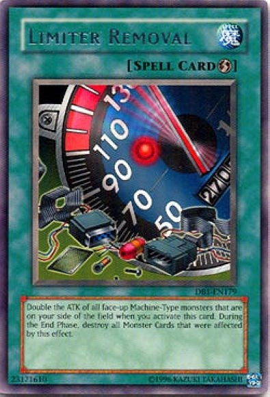 Image for Limiter Removal (Dark Beginning 1) (DB1-EN179) - YuGiOh