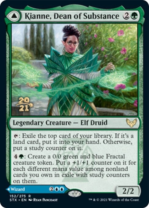 Image for Kianne, Dean of Substance (Prerelease Cards) (152) - Magic: The Gathering