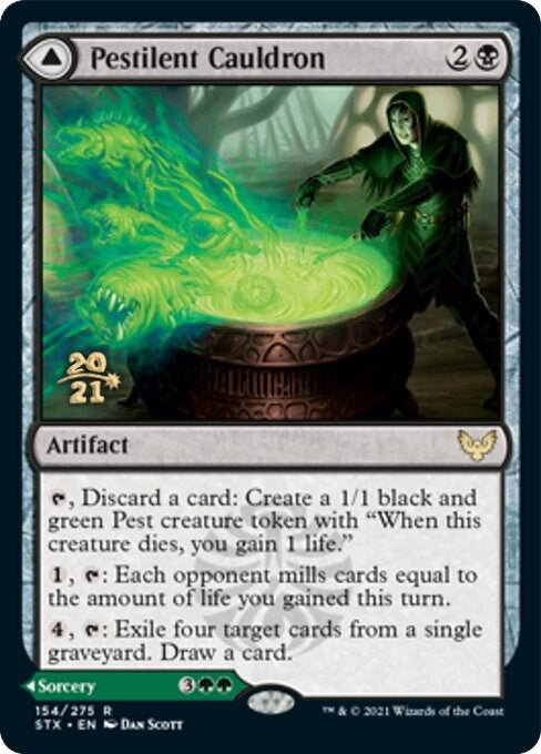Image for Pestilent Cauldron (Prerelease Cards) (154) - Magic: The Gathering