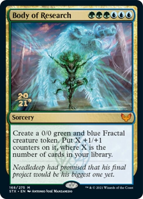 Image for Body of Research (Prerelease Cards) (168) - Magic: The Gathering