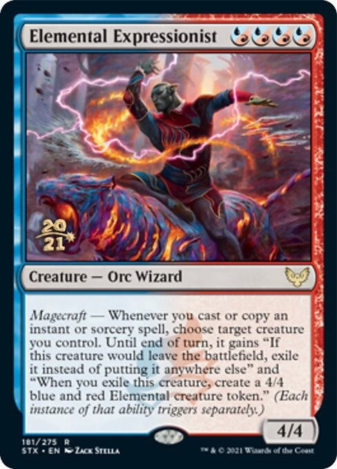 Image for Elemental Expressionist (Prerelease Cards) (181) - Magic: The Gathering