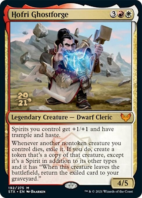 Image for Hofri Ghostforge (Prerelease Cards) (192) - Magic: The Gathering