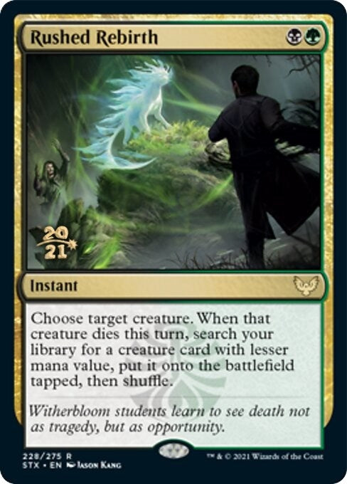 Image for Rushed Rebirth (Prerelease Cards) (228) - Magic: The Gathering