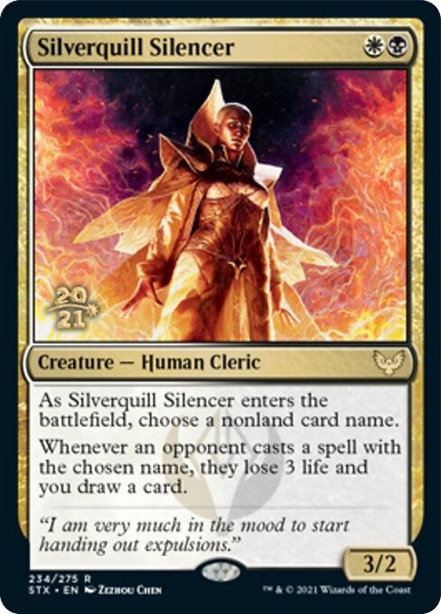 Image for Silverquill Silencer (Prerelease Cards) (234) - Magic: The Gathering