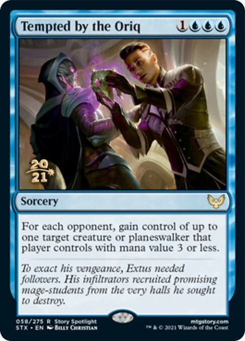 Image for Tempted by the Oriq (Prerelease Cards) (58) - Magic: The Gathering