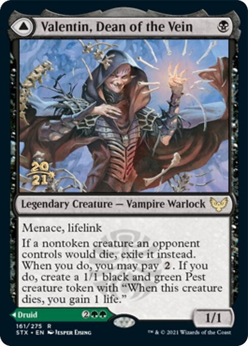 Image for Valentin, Dean of the Vein (Prerelease Cards) (161) - Magic: The Gathering