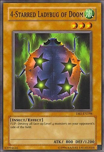 Image for 4-Starred Ladybug of Doom (Dark Beginning 1) (DB1-EN198) - YuGiOh