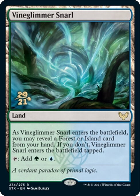 Image for Vineglimmer Snarl (Prerelease Cards) (274) - Magic: The Gathering