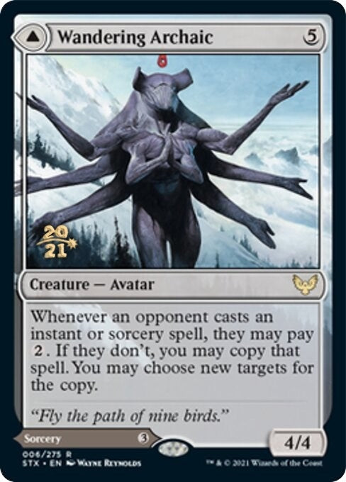 Image for Wandering Archaic (Prerelease Cards) (6) - Magic: The Gathering