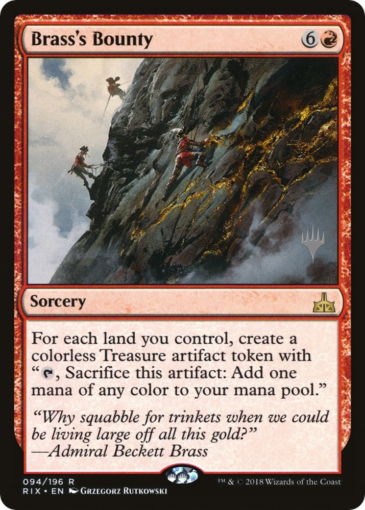 Image for Brass's Bounty (Promo Pack: Strixhaven) (94) - Magic: The Gathering