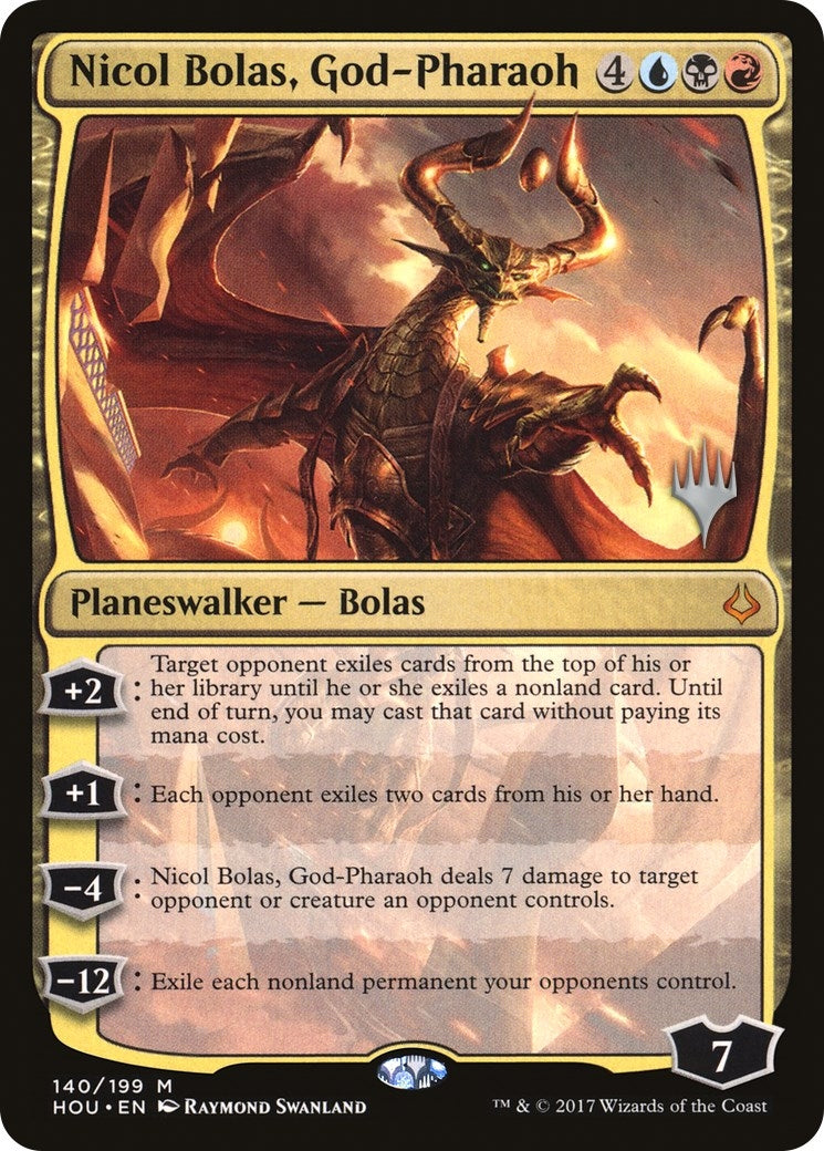 Image for Nicol Bolas, God-Pharaoh (Promo Pack: Strixhaven) (140) - Magic: The Gathering