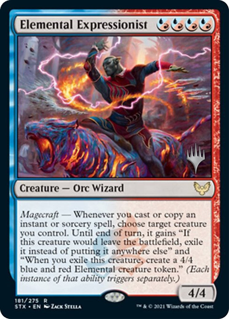 Image for Elemental Expressionist (Promo Pack: Strixhaven) (181) - Magic: The Gathering