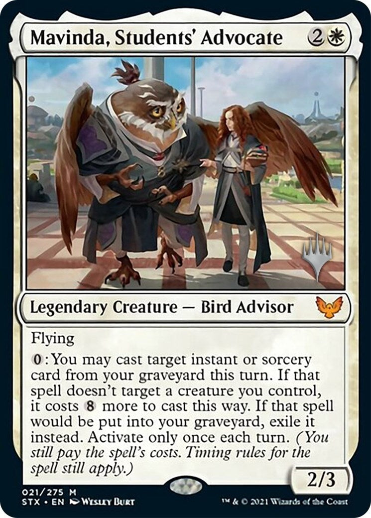 Image for Mavinda, Students' Advocate (Promo Pack: Strixhaven) (21) - Magic: The Gathering