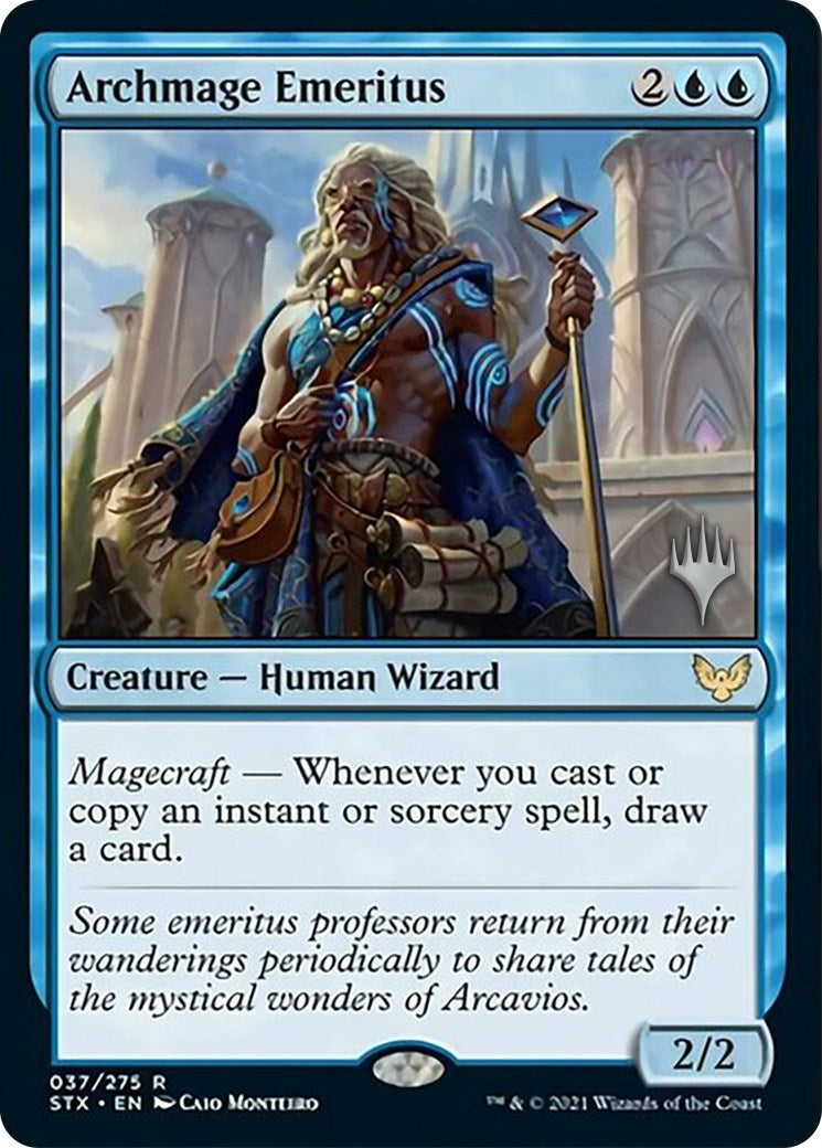 Image for Archmage Emeritus (Promo Pack: Strixhaven) (37) - Magic: The Gathering