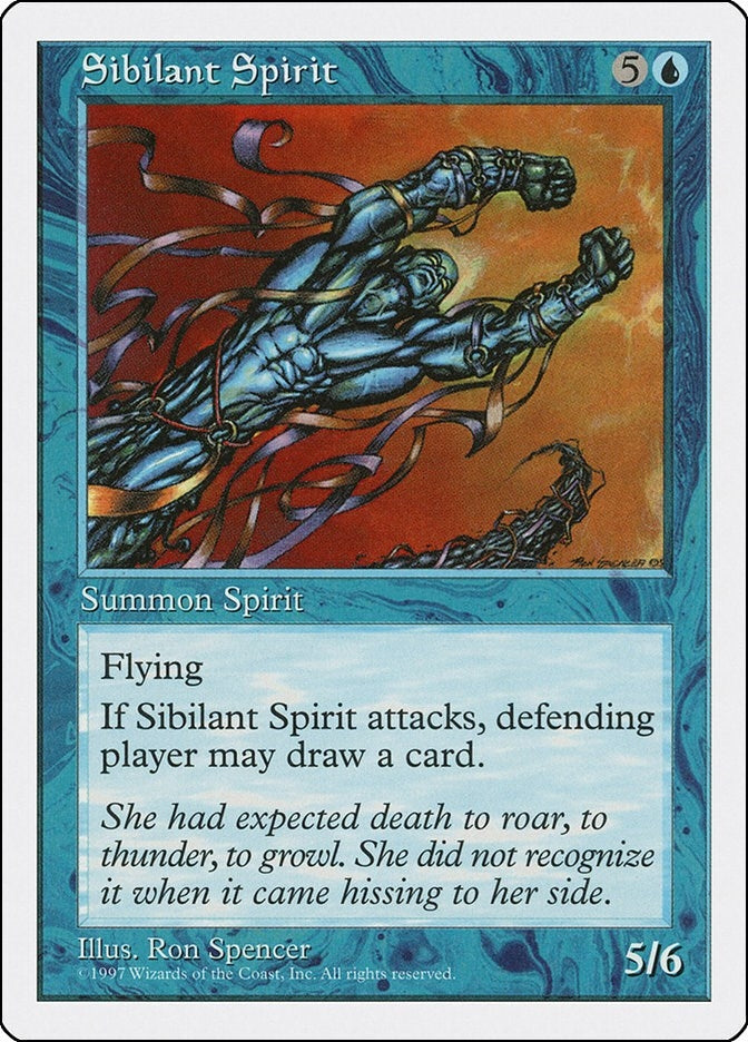 Image for Sibilant Spirit (Fifth Edition) - Magic: The Gathering