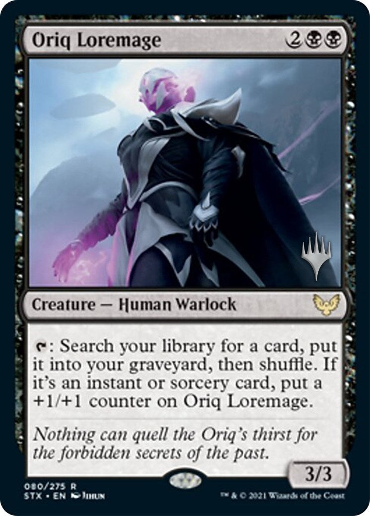 Image for Oriq Loremage (Promo Pack: Strixhaven) (80) - Magic: The Gathering