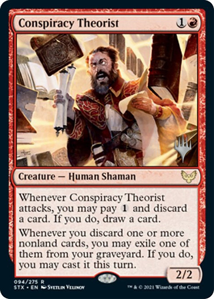 Image for Conspiracy Theorist (Promo Pack: Strixhaven) (94) - Magic: The Gathering