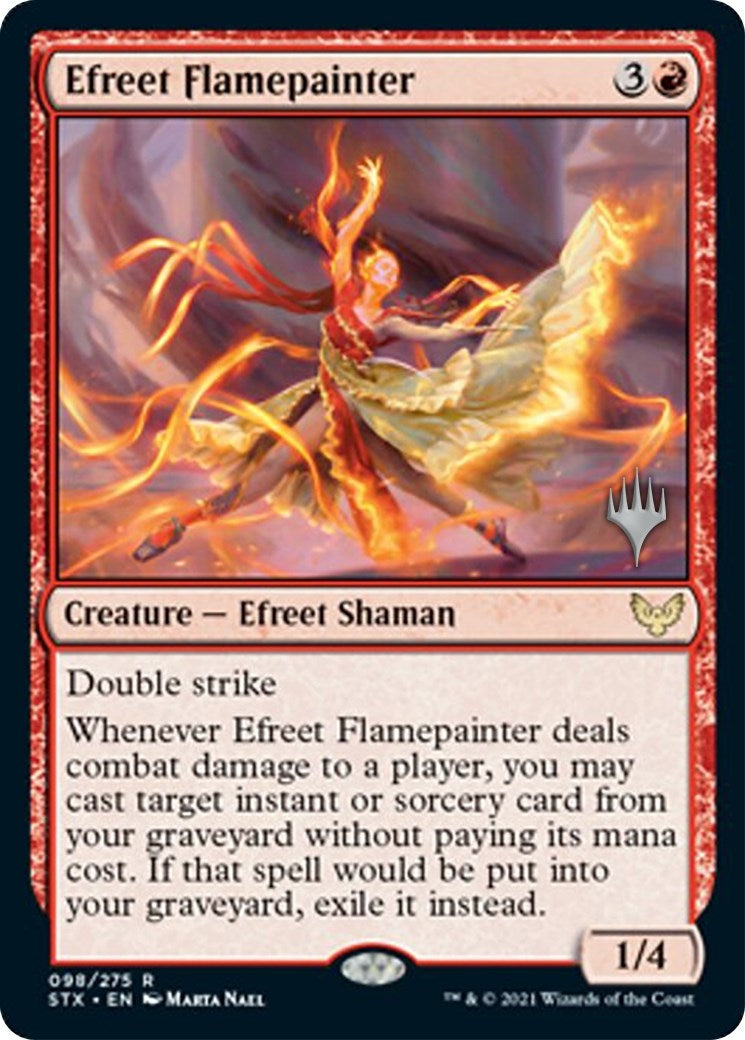 Image for Efreet Flamepainter (Promo Pack: Strixhaven) (98) - Magic: The Gathering