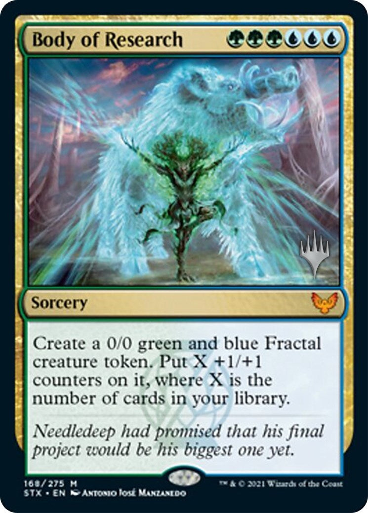 Image for Body of Research (Promo Pack: Strixhaven) (168) - Magic: The Gathering