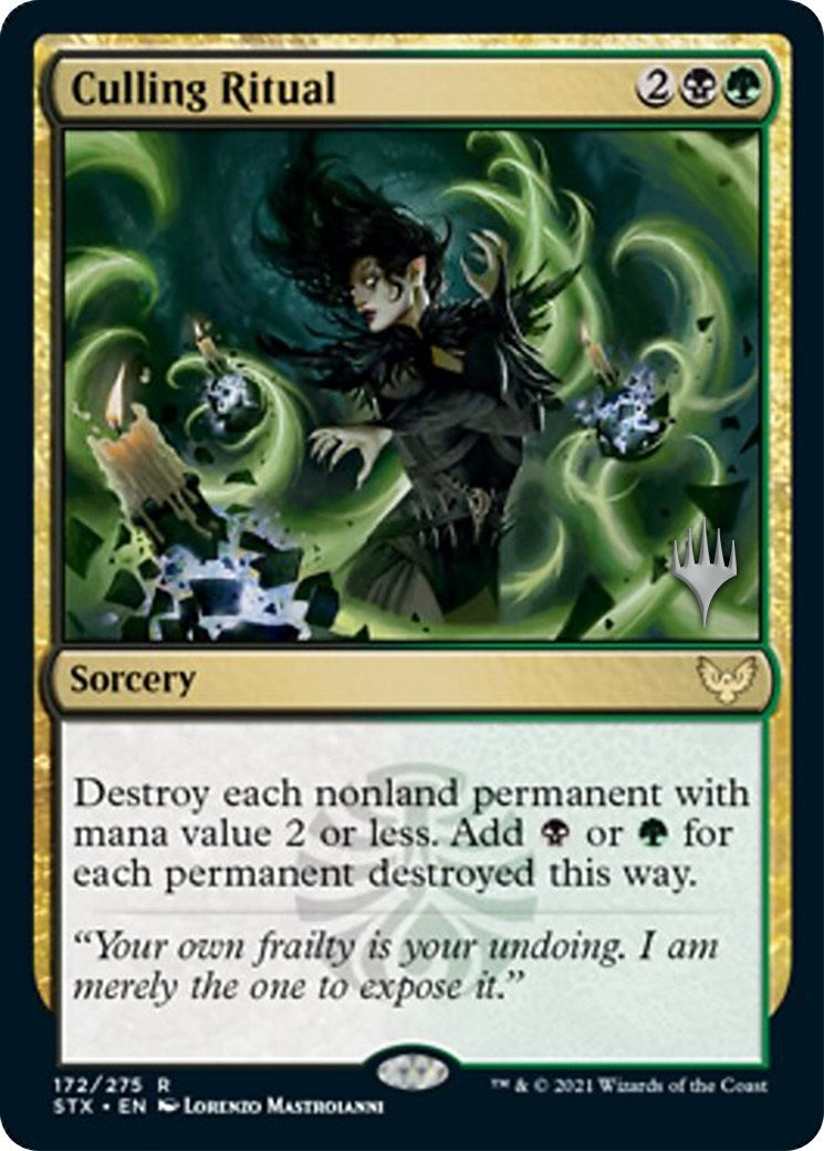 Image for Culling Ritual (Promo Pack: Strixhaven) (172) - Magic: The Gathering