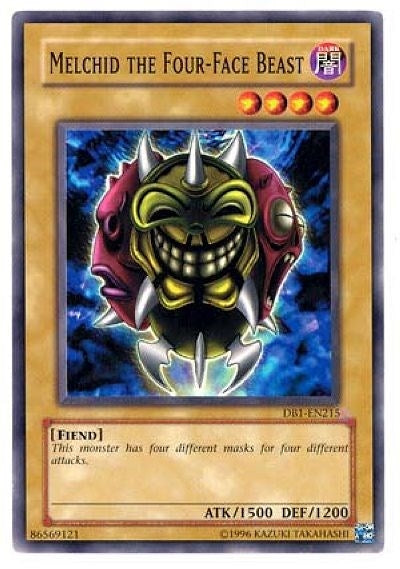 Image for Melchid the Four-Face Beast (Dark Beginning 1) (DB1-EN215) - YuGiOh