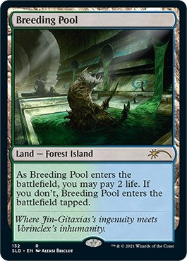 Image for Breeding Pool (Secret Lair Drop Series) (132) - Magic: The Gathering