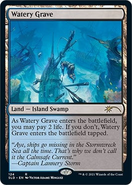 Image for Watery Grave (Secret Lair Drop Series) (124) - Magic: The Gathering