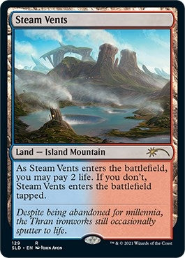 Image for Steam Vents (Secret Lair Drop Series) (129) - Magic: The Gathering