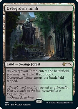 Image for Overgrown Tomb (Secret Lair Drop Series) (130) - Magic: The Gathering