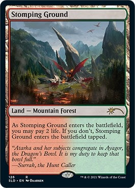 Image for Stomping Ground (Secret Lair Drop Series) (126) - Magic: The Gathering