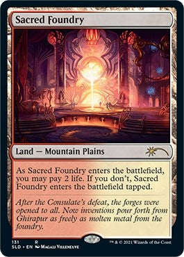Image for Sacred Foundry (Secret Lair Drop Series) (131) - Magic: The Gathering