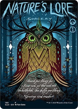 Image for Nature's Lore (189) (Secret Lair Drop Series) (189) - Magic: The Gathering
