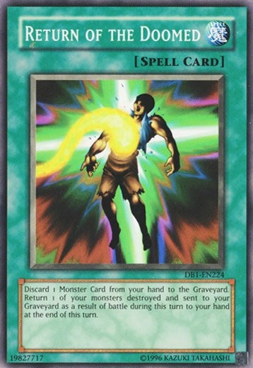 Image for Return of the Doomed (Dark Beginning 1) (DB1-EN224) - YuGiOh