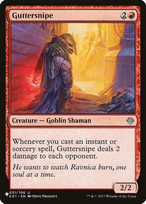 Image for Guttersnipe (E01) (The List Reprints) (051/106) - Magic: The Gathering