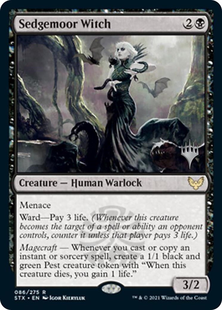 Image for Sedgemoor Witch (Promo Pack: Strixhaven) (86) - Magic: The Gathering
