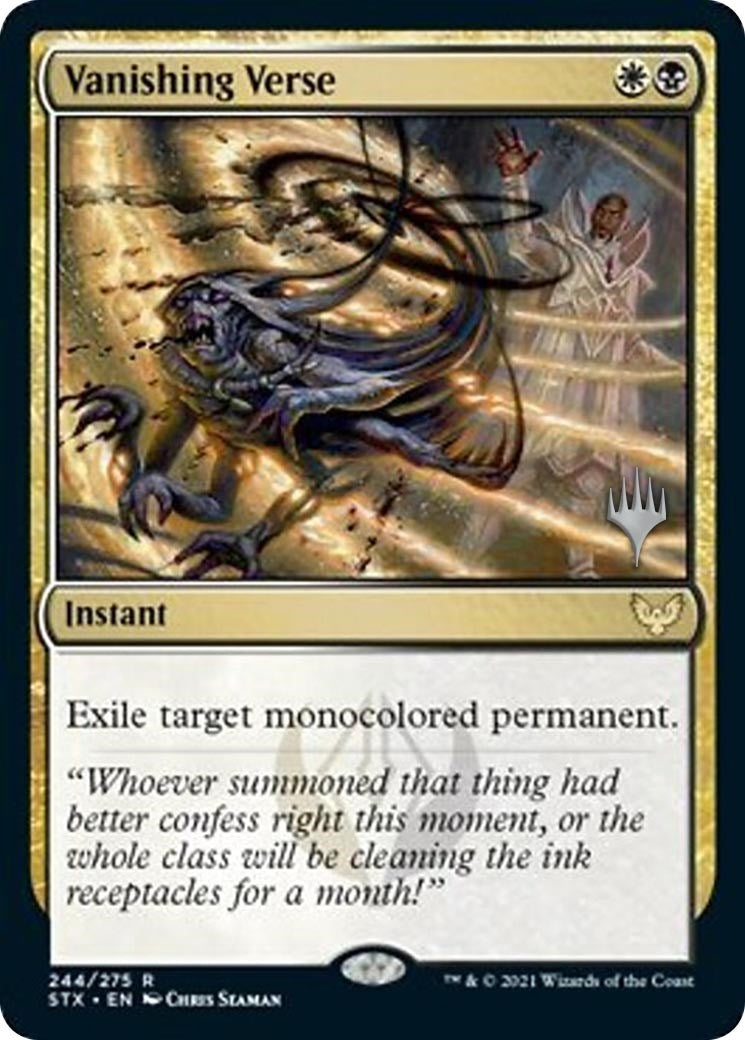 Image for Vanishing Verse (Promo Pack: Strixhaven) (244) - Magic: The Gathering