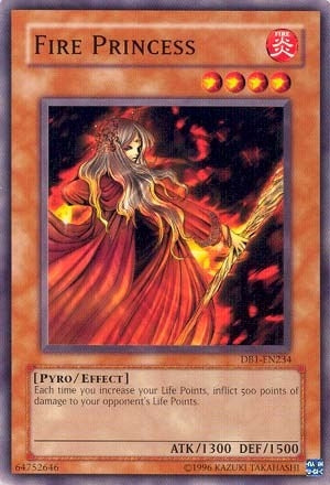 Image for Fire Princess (Dark Beginning 1) (DB1-EN234) - YuGiOh