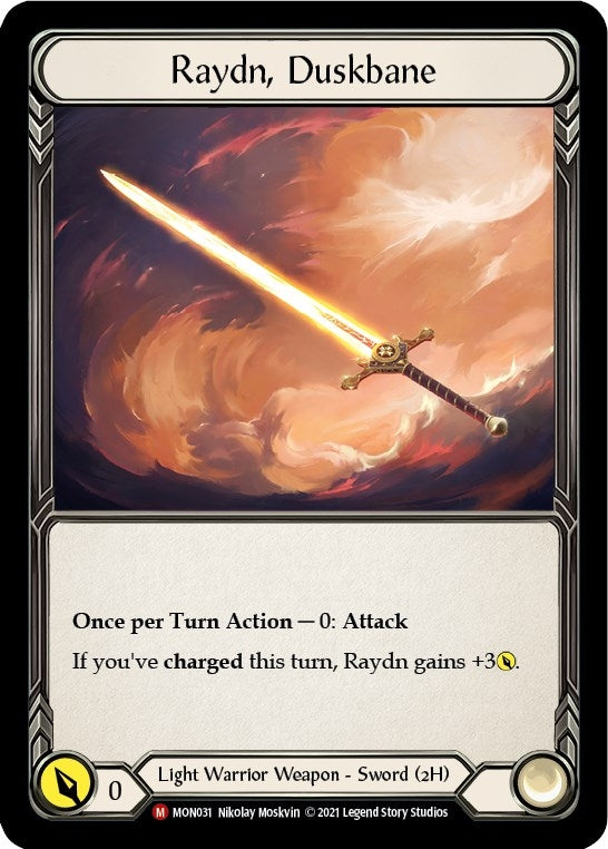 Image for Raydn, Duskbane (Monarch) (MON031) - Flesh and Blood TCG