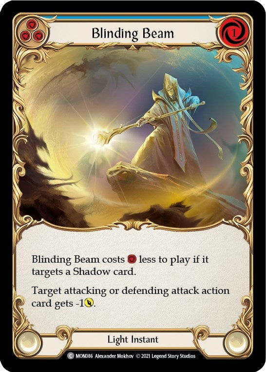 Image for Blinding Beam (Blue) (Monarch) (MON086) - Flesh and Blood TCG