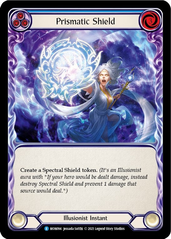Image for Prismatic Shield (Blue) (Monarch) (MON094) - Flesh and Blood TCG