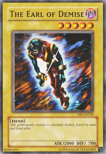 Image for The Earl of Demise (Dark Beginning 1) (DB1-EN250) - YuGiOh