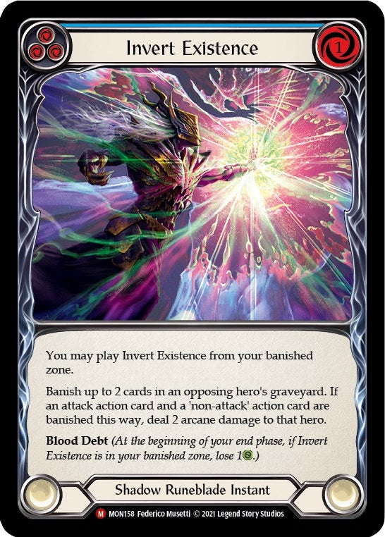 Image for Invert Existence (Monarch) (MON158) - Flesh and Blood TCG