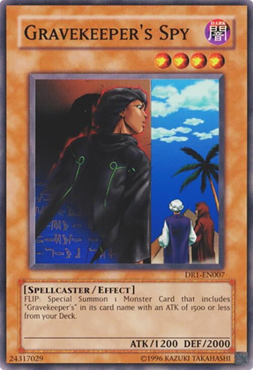 Image for Gravekeeper's Spy (Dark Revelation Volume 1) (DR1-EN007) - YuGiOh