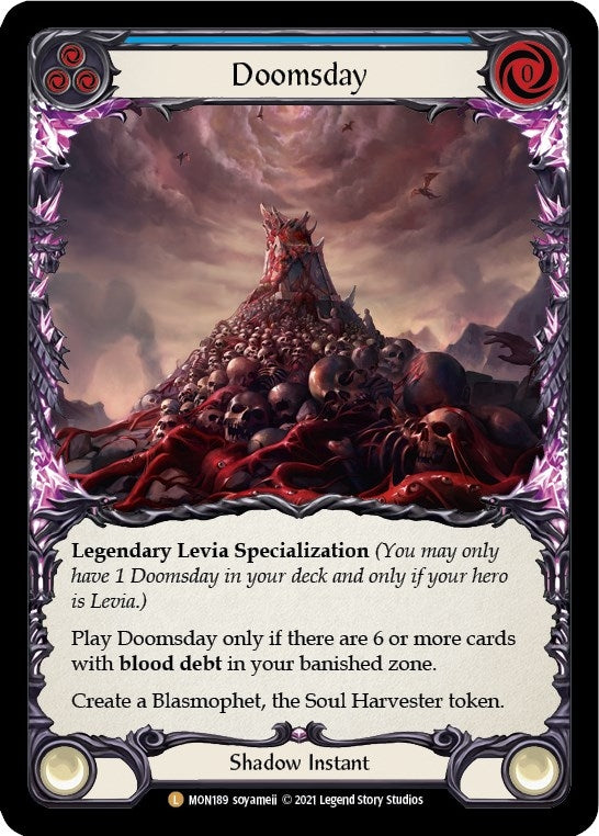 Image for Doomsday (Monarch) (MON189) - Flesh and Blood TCG