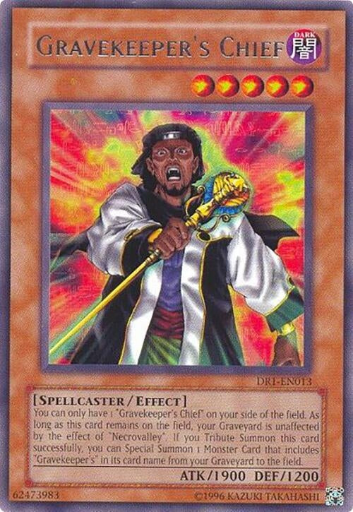 Image for Gravekeeper's Chief (Dark Revelation Volume 1) (DR1-EN013) - YuGiOh